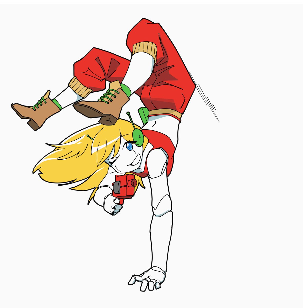 HaleSumoOx's tweet photo. coloured curly brace from cave story https://t.co/KEi2Bxj6jr