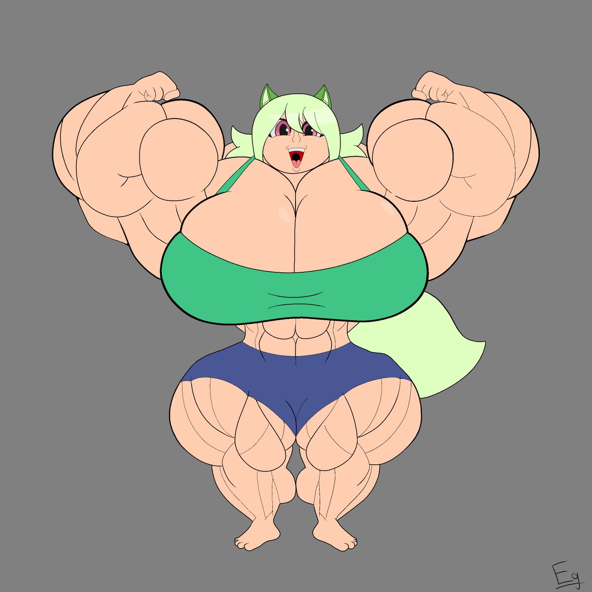 Eg_Muscle04's tweet photo. Reminder that my Patreon raffle will be in about a week, on September 1st. Join the Saucy Fan Tier for a chance to win a full body flat color drawing of your choice. The support really helps. https://t.co/aOP7X95TH2
