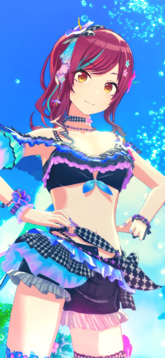 GHOSTGIGN04's tweet photo. 水着甘奈ちゃん凄く可愛い～🥰！
#大崎甘奈 #シャニソンスクショ
#シャニソンファッションショー https://t.co/bxdZ6O6yHe
