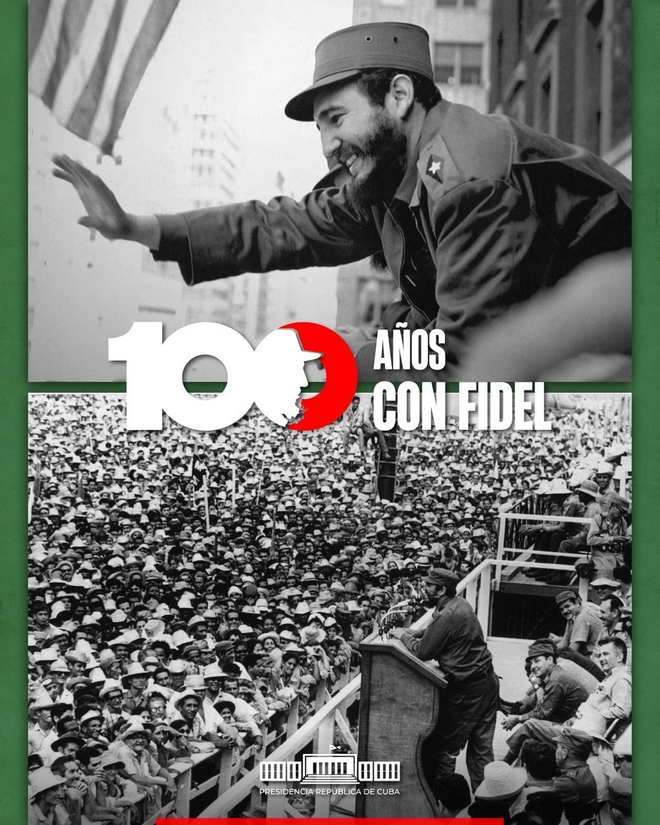 ContraloriaCA's tweet photo. Lo que no pueden perdonarnos es que tengamos una Revolución a sólo 90 millas del imperio.
#CubaEstáFirme #LatiendoConFidel #NoMásBloqueo https://t.co/fZYN3n5B3p