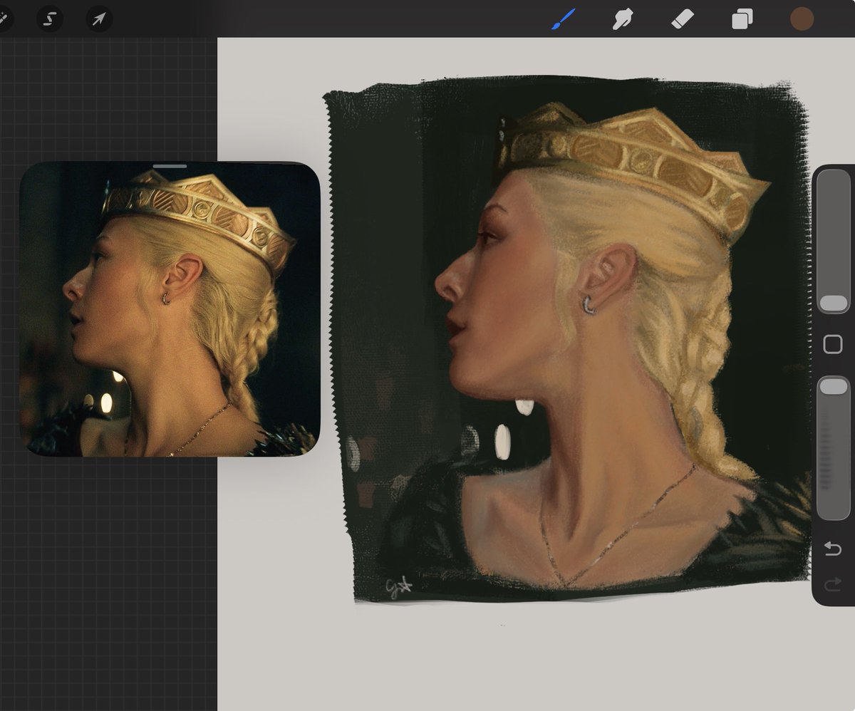 illusbyg's tweet photo. rhaenyra study 

#rhaenyra #hotd #hotdfanart https://t.co/6K0jr00bea