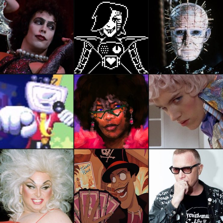 HURTBREAKHERESY's tweet photo. character inspiration for the chuds in @NEWWORLDCELEB https://t.co/JBj9lHUvpU