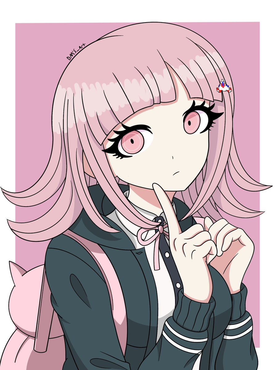 DM_Arts64's tweet photo. Chiaki 👾🎮 #danganronpa https://t.co/L4gr7T1BSC