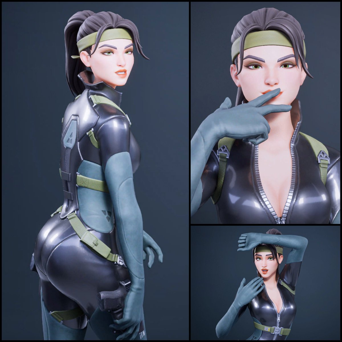 RedNoseWonder's tweet photo. 💚Grace Crowne💚

Individual photos are down below ⬇️ 

Map code: 7910-6416-9828 

#Fortnite 
#FortniteArtwork 
#fortography https://t.co/QpgxcpkK0w