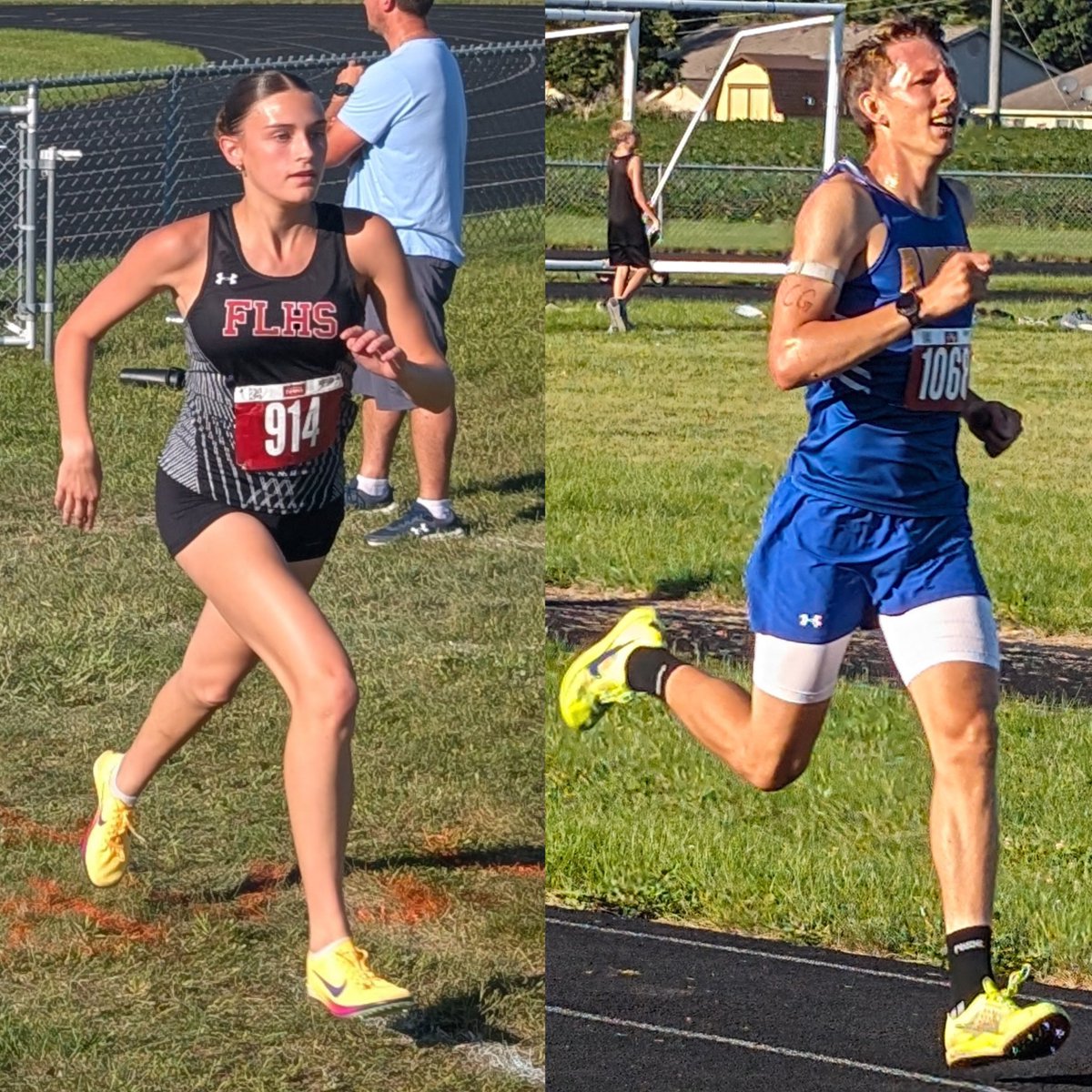 Fish_Report's tweet photo. Shelby County Preview at Russia Community Park opens the 2026 Cross Country season. Ft Loramie wins HS girls race by 24 pts over Botkins and were led by sophomore Elaina Borchers in 1st. Russia wins HS boys race by 30 pts over Botkins and were led by senior Samuel Phlipot in 1st. https://t.co/it7tR6bJv1