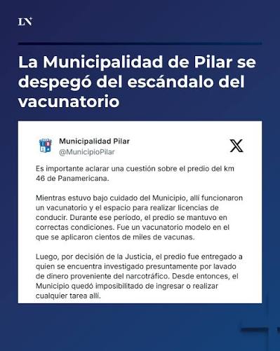 FlaviaEme's tweet photo. Todos sabíamos que el "vacunatorio" #Covid19 en Pilar se cerró ni bien levantaron las restricciones de la cuarentena que nos hizo tanto daño económico.
Solo que ahora alguien no pagó la coima y el periodismo perverso lo da como noticia.
El fraude con las Licencias también. https://t.co/JYQpGyK3pe