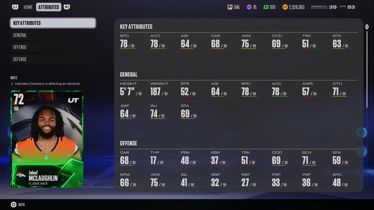 NixForSix's tweet photo. I don’t know who to use my 82 RB EVO on for Broncos TT
#MUT27 #EVOs https://t.co/jTVGWm0LvQ