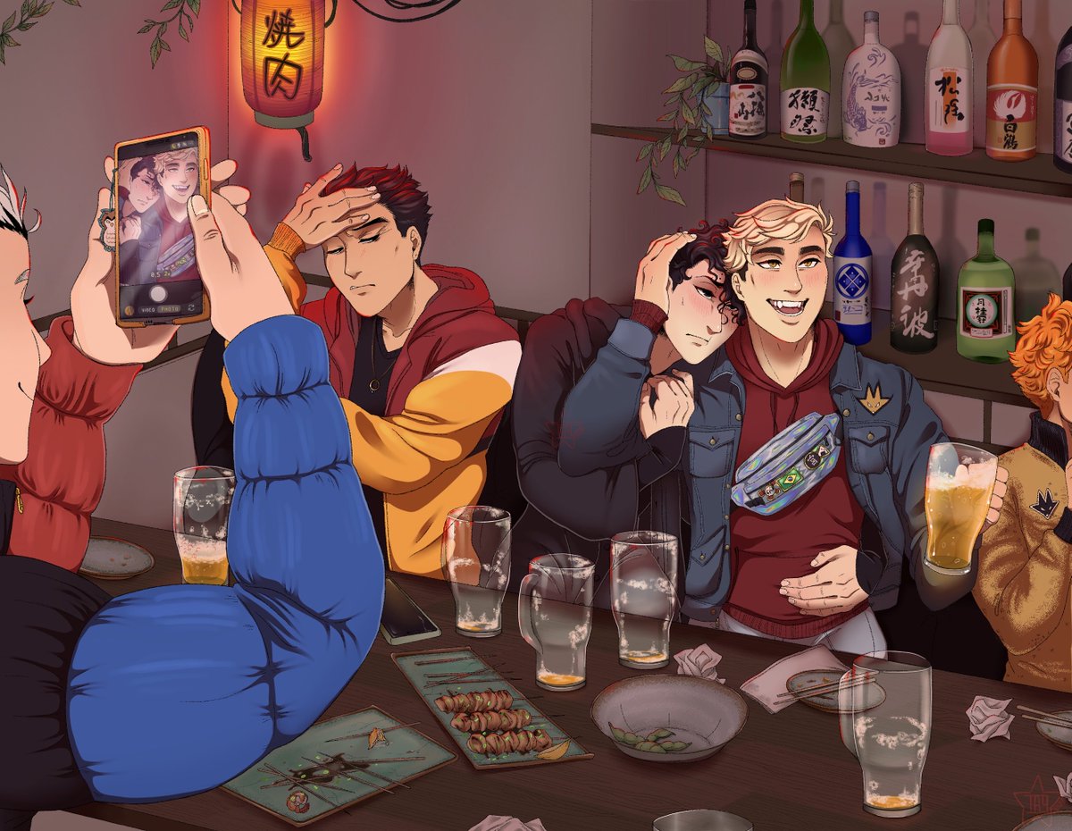 anxietydrawings's tweet photo. "If I didn't know ya, I'd be gettin' ideas, Omi-Omi," he spoke quietly, only for Sakusa's ears.

"The jacket smells like my laundry detergent," Sakusa remarked, unbothered, "I'm just cold.“

#SKTS #SakuAtsu https://t.co/MKxQ4TzqXg