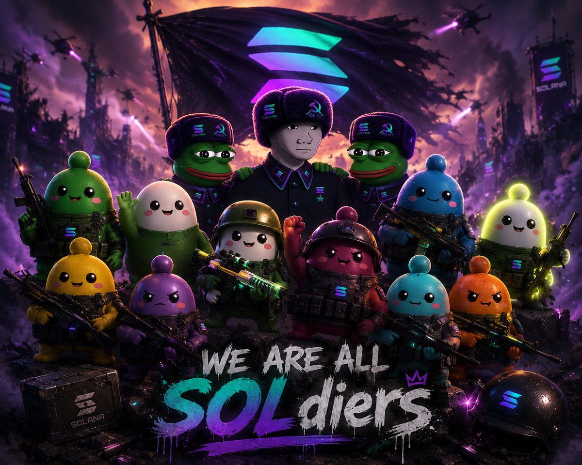 BartWangyukuo's tweet photo. solana:B4ptaVsUe6YbtBwAS38WFeweSrVNfQLCcj9JRrtjU8vn 
Solana's massive army of 100,000 and a market cap of 100,000.
@mert @toly https://t.co/ZMgVLQhN7K