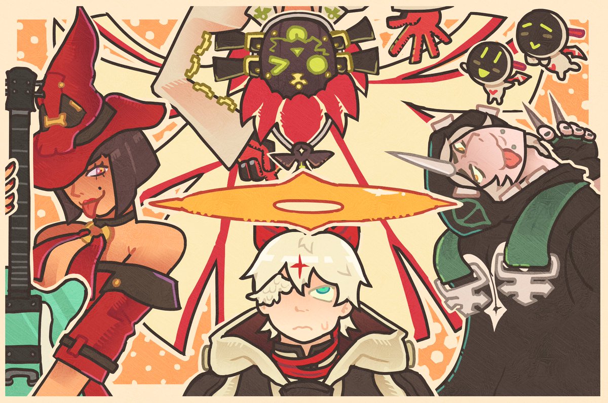 gurhur2's tweet photo. them... #guiltygear https://t.co/dO8EhVAJhW