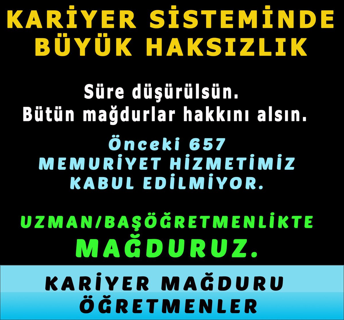 Fatmatderin's tweet photo. @TalipGeylan06 Teşekkür ederiz sayın başkan @TalipGeylan06  bizler kamuda yıllarca hizmet ettik hatta çoğumuz kendi alanınada katkı sağlayan kurumlarda hizmet ettik öğrenci eğitimlerini bizzat iş başında yapmıştır. Hakkımız olanı istiyoruz fazlasını değil @RTErdogan @dbdevletbahceli @MHP_Bilgi https://t.co/LDocjQIJ9W