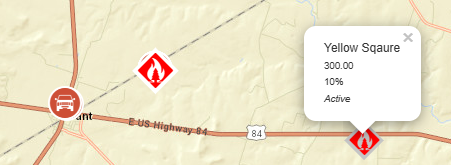 AllHazardsTFS's tweet photo. Alert: Texas A&amp;M Forest Service is responding to a request for assistance in Coryell County on the #YellowSquareFire. The fire is an estimated 300 acres and 10% contained. #txfire https://t.co/fvJMWq7QLn