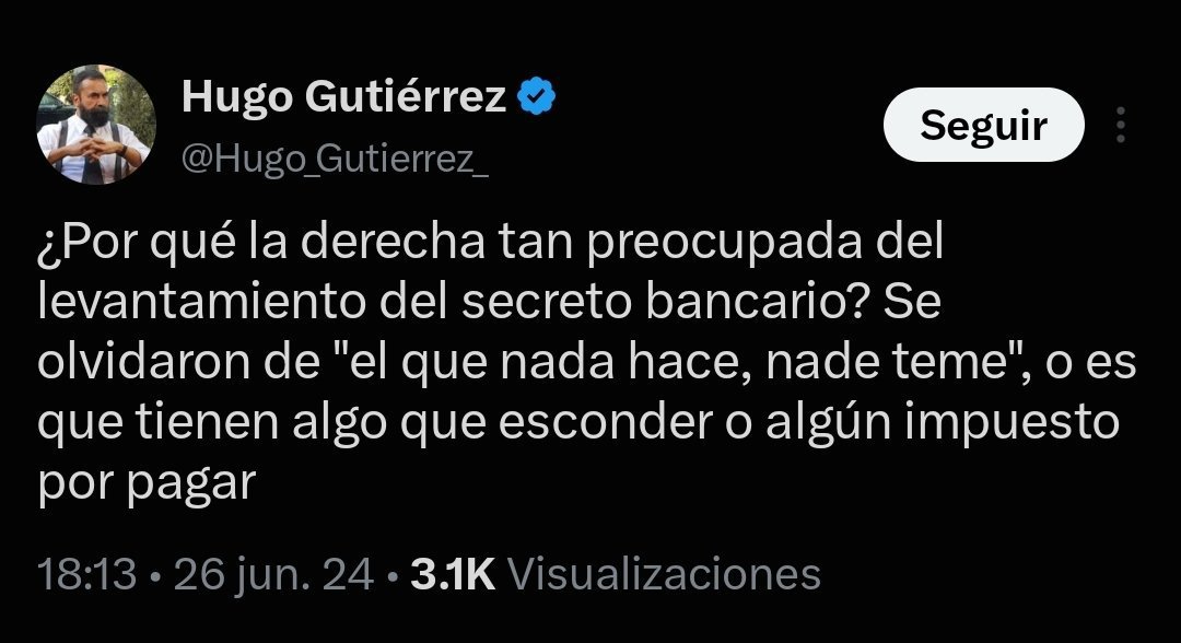 MahuPablo's tweet photo. La transparencia siempre es para otros. https://t.co/NtZA9SmMq5