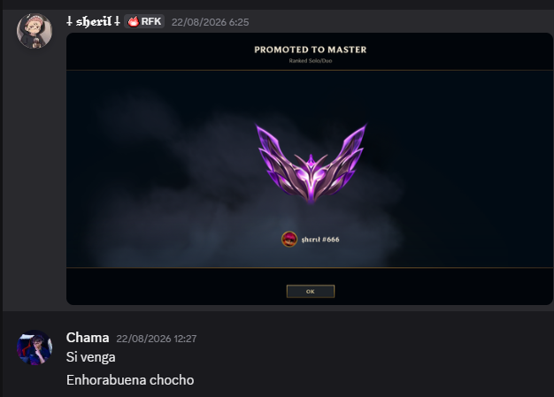 chamamc1's tweet photo. Os dejo alguna reseñilla y fotos de oros/platinos que han llegado a master con mis sesiones de coachinnnngggggg, quien quiera subir de elo y dejar de ser un matao en un videojuego en el que supuestamente no quieres gastarte el dinero pero le dedicas el 95% de tu dia hablame anda https://t.co/nsIsQMpo5g