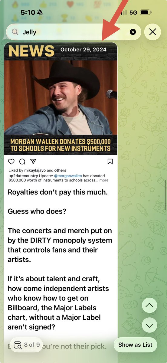 rattletrap1776's tweet photo. So, Mr. Sausage, Egg, and Cheese with Extra Bacon on the side…

Sitting here before he was signed to a Major Label…

Telling “young artists” how Major Labels F**K them…

Yet turns around and signs a Major Label contract? 🤡

Anyone who calls Jelly Roll alone a fraud — is blinded and controlled.

It’s ALL those powers that be that not one single “Fan” can name.

Yet no one has any excuses when there’s a #1 Best Selling Book, the FIRST and ONLY, that outlines the WHOLE corrupt system.

Once someone has beaten the system BADLY and is the first, ICONOCLAST, to tell about it…

Nobody has any excuses to be controlled or think he is the problem.

He is part of the problem at the very end of the totem pole. 

I don’t have #1 Best Selling Books, the ONLY in their own Category for nothing.

I had Billboard Country Airplay Hits independently BEFORE the Midnight Rider.

Not a “coincidence.”

Things like this just prove who are and how much they’re controlled, delusional, and in reprobate minds.

Drama Lovers not Thinkers.

Blamers not Rebels. 

You control this “Fans.”

You support it.

When you don’t listen to an ICONOCLAST like me — you’re consenting to the corruption. 📌