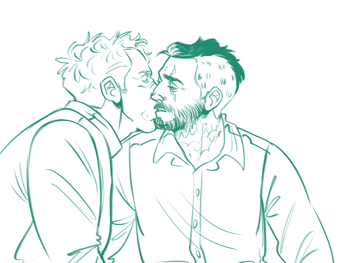 milkydough's tweet photo. Good morning!! Goodbye kiss https://t.co/d8CKsBR3WT