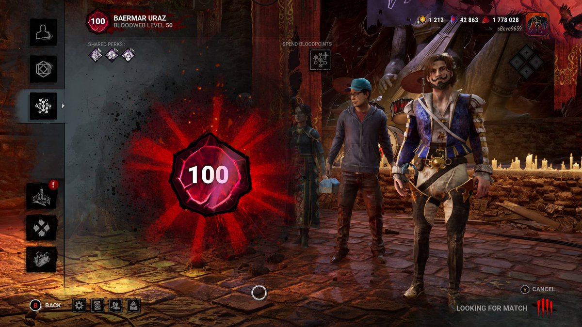 LoverofJeager's tweet photo. Bearmar, Houndmaster and Unknown are my p100s! But I'm tempted to p100 Judgment because I'm loving this killer https://t.co/qxD3INQWm3