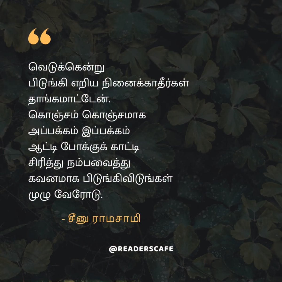 seenuramasamy's tweet photo. நன்றி #RAEDERSCAFE https://t.co/UZU35fqcEh