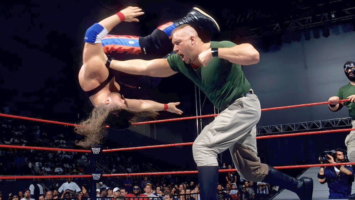 WWFWrestling1's tweet photo. ๐ธ WWF In-Ring Action! #WWF #WWE #Wrestling #TheTruthCommission https://t.co/uo8bFEIAKq