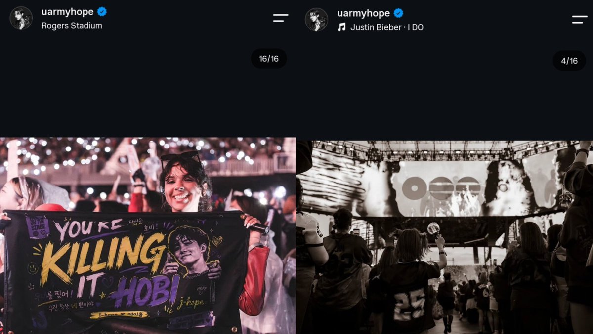Yoon_kookie97's tweet photo. OMGG HOBI posted these army's on his Instagram Post 😭

“You're Killing It HOBI” 
*He posted A little girl holding Army bomb* https://t.co/PdcfLQYaqy