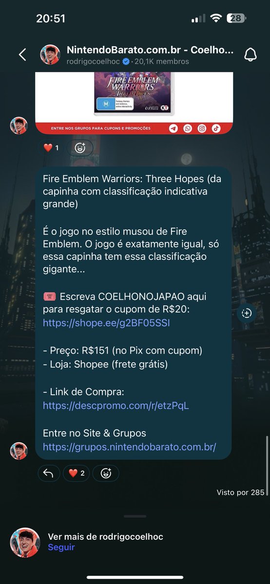mini2second's tweet photo. @rodrigocoelhoc @H1rokiz ja pensou ganho https://t.co/LVlZxzValG