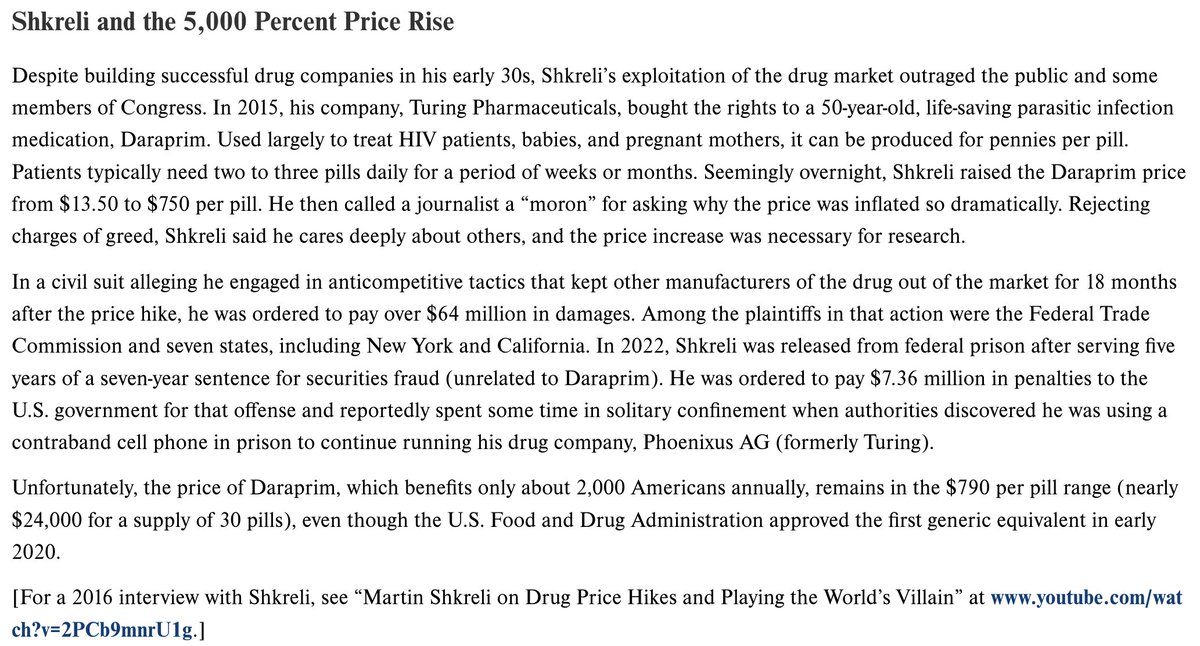 plum229's tweet photo. . @MartinShkreli mention in my class textbook

can we launch a Daraprim coin on pumpfun in honor of you trenching https://t.co/Io0ZcgOwjn