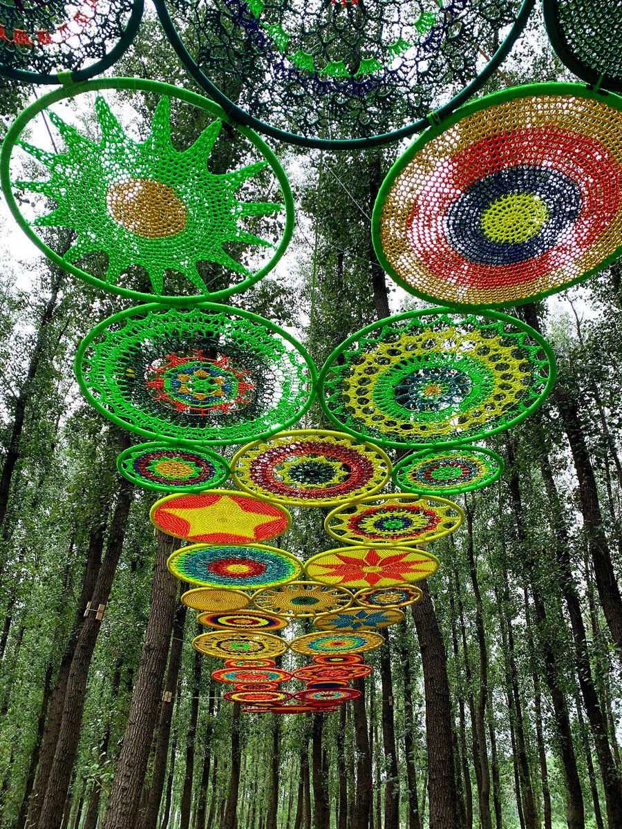 ColorfulNets's tweet photo. Jiangsu, China | Family Fun Amid Forest | Dayangwan RopeNet Adventure Park #Amusementequipmentfactory https://t.co/I2cy2Od6t4