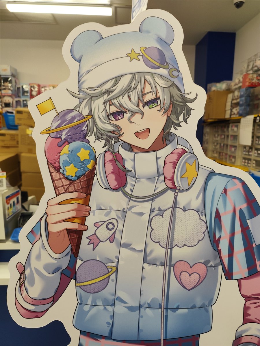 STAR_2wink_305's tweet photo. きゅんbro フェア アニメイト福岡パルコ パネル  叢雲カゲツ https://t.co/2FdvATjX0R