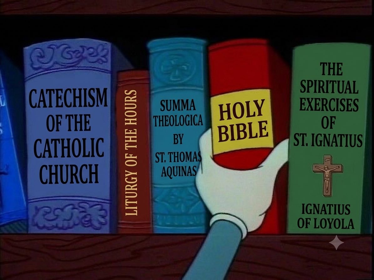 Catholic_bro's tweet photo. Don’t forget to read your Bible today https://t.co/QD2AnEPyOZ