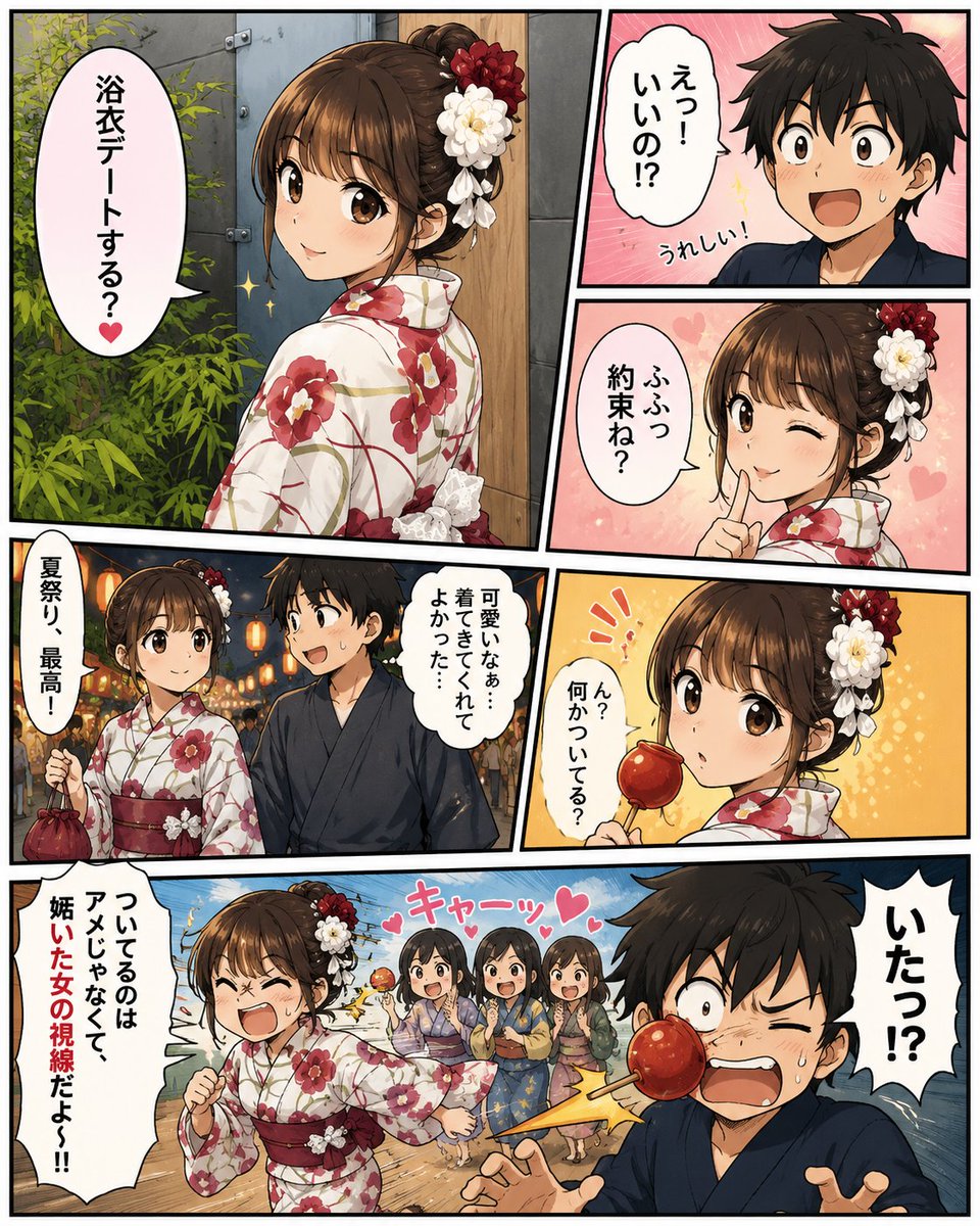 Hide_E123's tweet photo. @karen_wgln 浴衣デートして「欲しいの～｜」🥺 https://t.co/jBPsmyqlOG