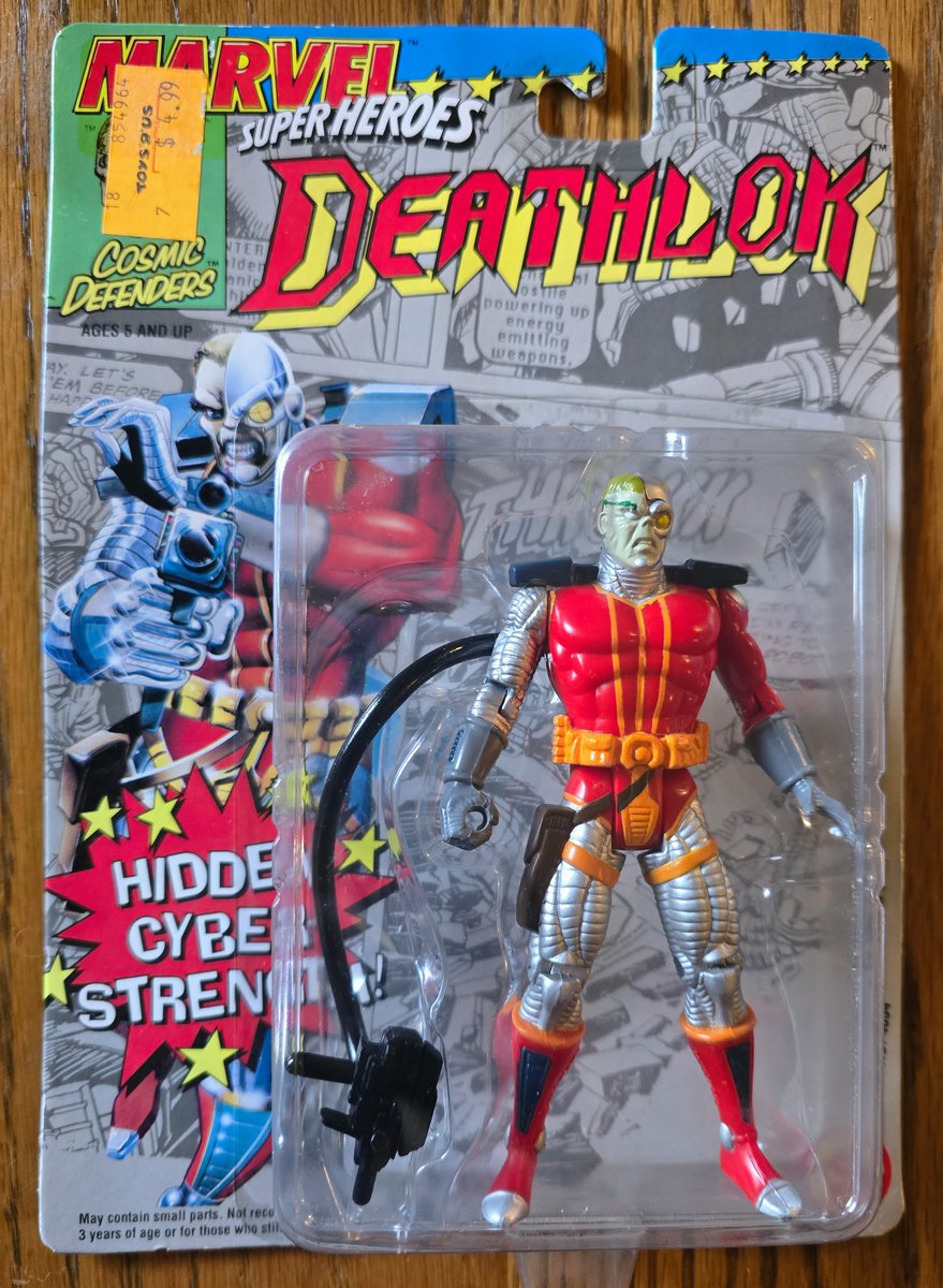 ShanePlays's tweet photo. New figure, who dis? Got a death grip on Deathlok... on Toy Tuesday!!
#toytuesday #toys #actionfigures #marvel #Deathlok #comics #comicbooks https://t.co/qUpSsq5Pva