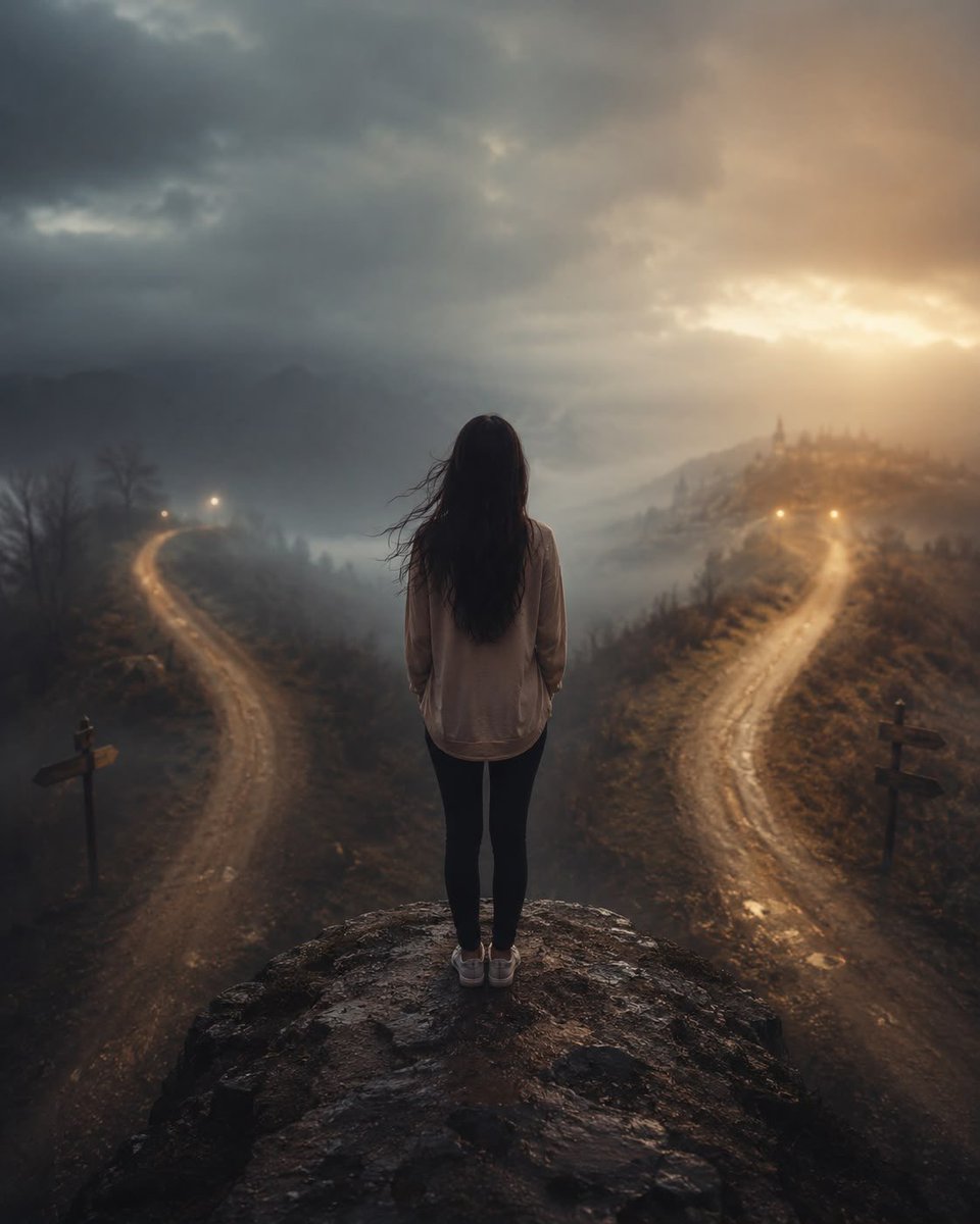 Be_Sohni's tweet photo. @Nakhra001 @Dil_Umar1 Option A and B  two different roads. Your heart and time will tell 😭❤️ https://t.co/tOMoq7DRoB