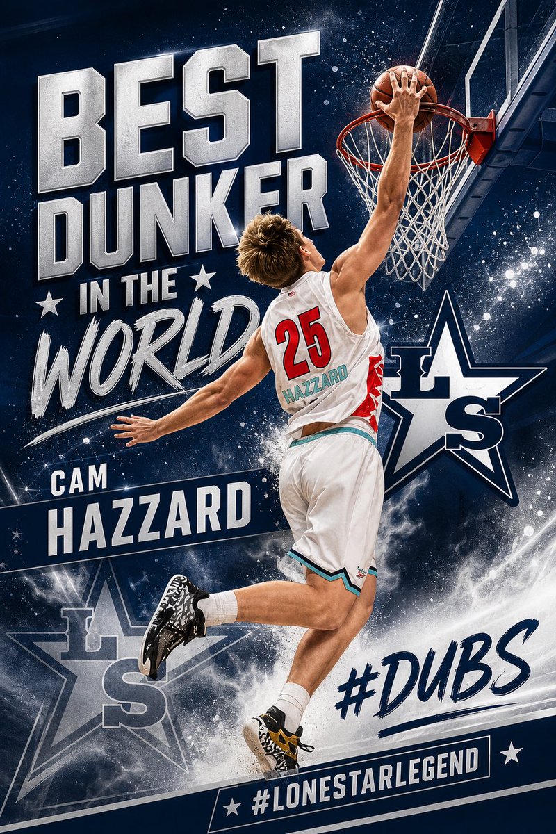 LSHS_BBall's tweet photo. Congrats to @cam_hazzard for being the best dunker in the world. #LoneStarLegend #DUBS @LSHSRangers https://t.co/l9q61JZP9Z