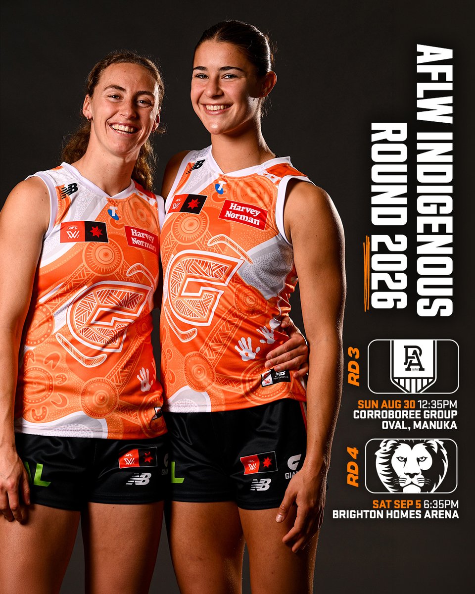 GWSGIANTS's tweet photo. We’re excited to unveil our 2026 Indigenous Jumper, titled “Mirrung” ⚫️🟡🔴

A powerful celebration of belonging, community, and culture, designed by proud Dharug artist Kane Wright. https://t.co/XvZYMTEYKo