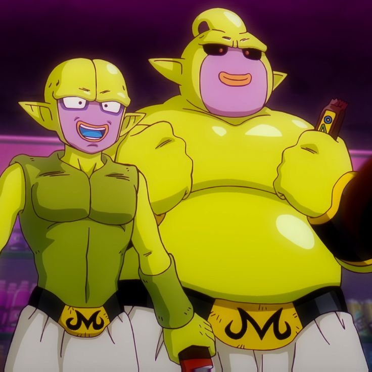 IntexYuki's tweet photo. Por qué no veo dibujos de ellos, son tan lindos especialmente Majin Kuu, se me hace tan atractiva su personalidad 😭
#dragonball #db #dbdaima https://t.co/q2OHb1ii5e