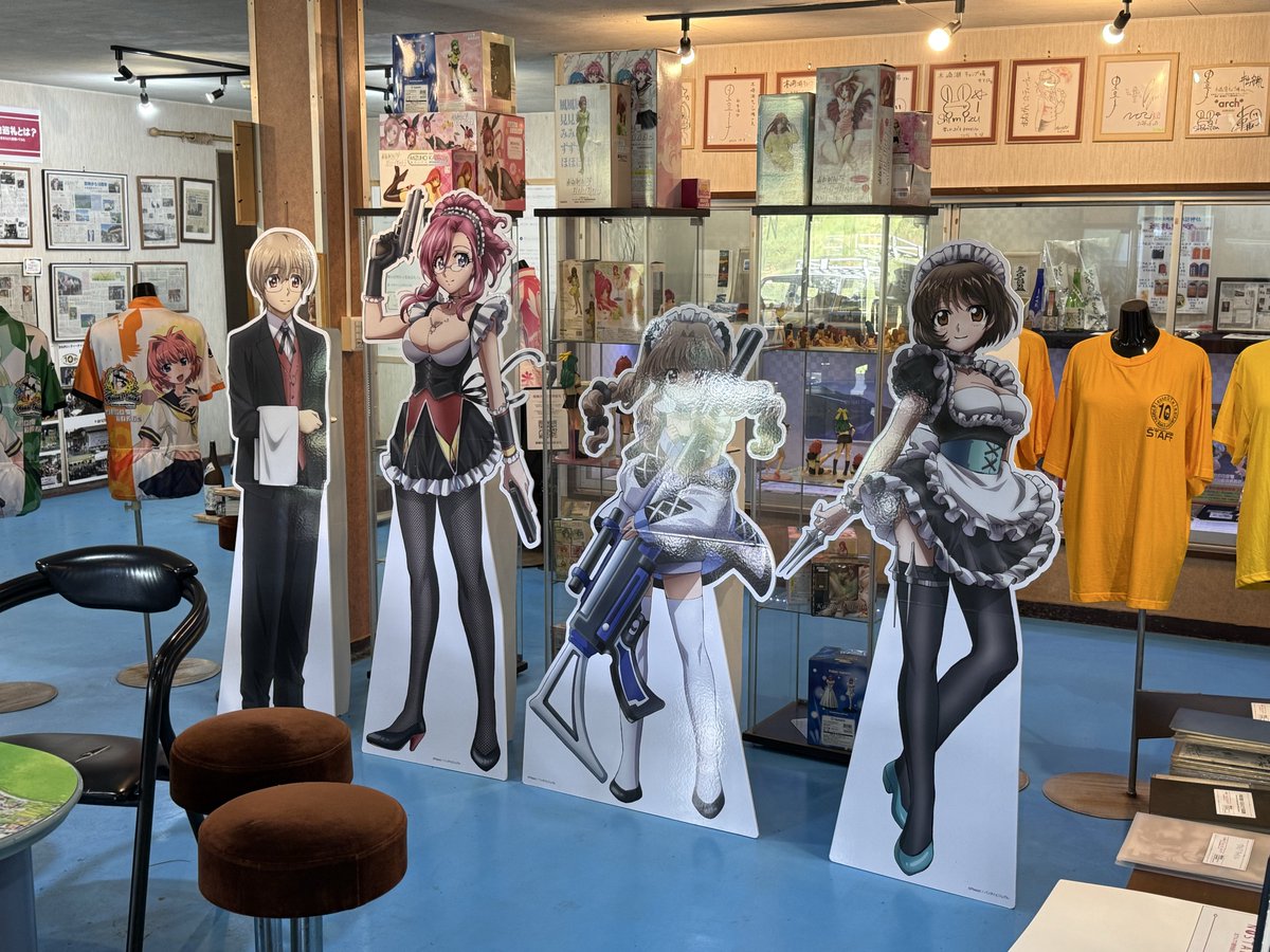 ikepon444's tweet photo. 今日は北アルプス聖地巡礼ミュージアムからスタート
以前オープン前に伺いましたが展示物も増え見所満載です。 https://t.co/E6YZUjqwaN