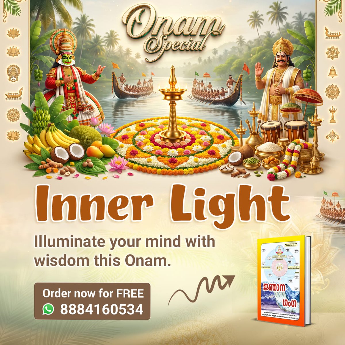 Deepakdas3224's tweet photo. #OnamSpecial26
Gifting something meaningful this Onam felt important. Came across Gyan Ganga Book, free in print and audio.

Gift Of Onam https://t.co/G638E3AxEz