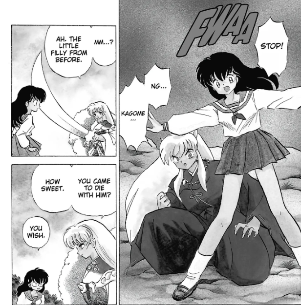 my95874726's tweet photo. Despite her fear, Kagome was incredibly brave to step forward when truly facing danger
#inuyasha #kagome https://t.co/9qfvGvqVrq