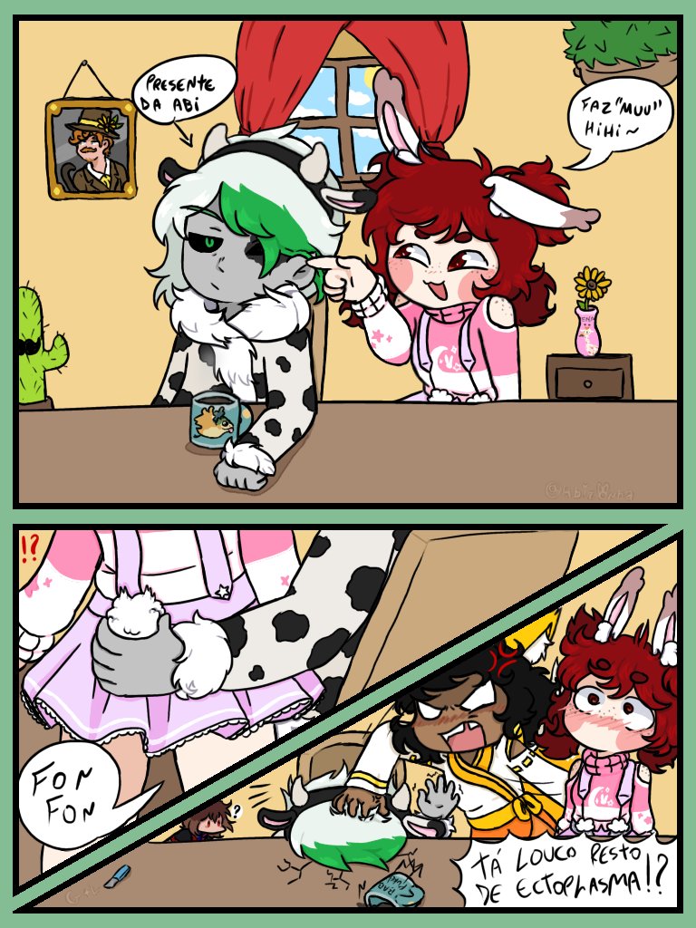 Abizonha's tweet photo. Presente de aniversário do Hector (dessa vez o de 2025)

#comic #tirinha #oc #originalcharacter #ocs #art #arte #desenho #desenhos #draw #digitalart https://t.co/ZAiAqCLXhl