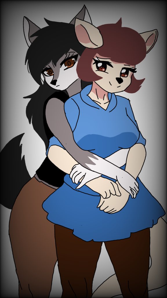 wolfy_2026's tweet photo. Wolfy hugs Jill https://t.co/CrhzmYse7N