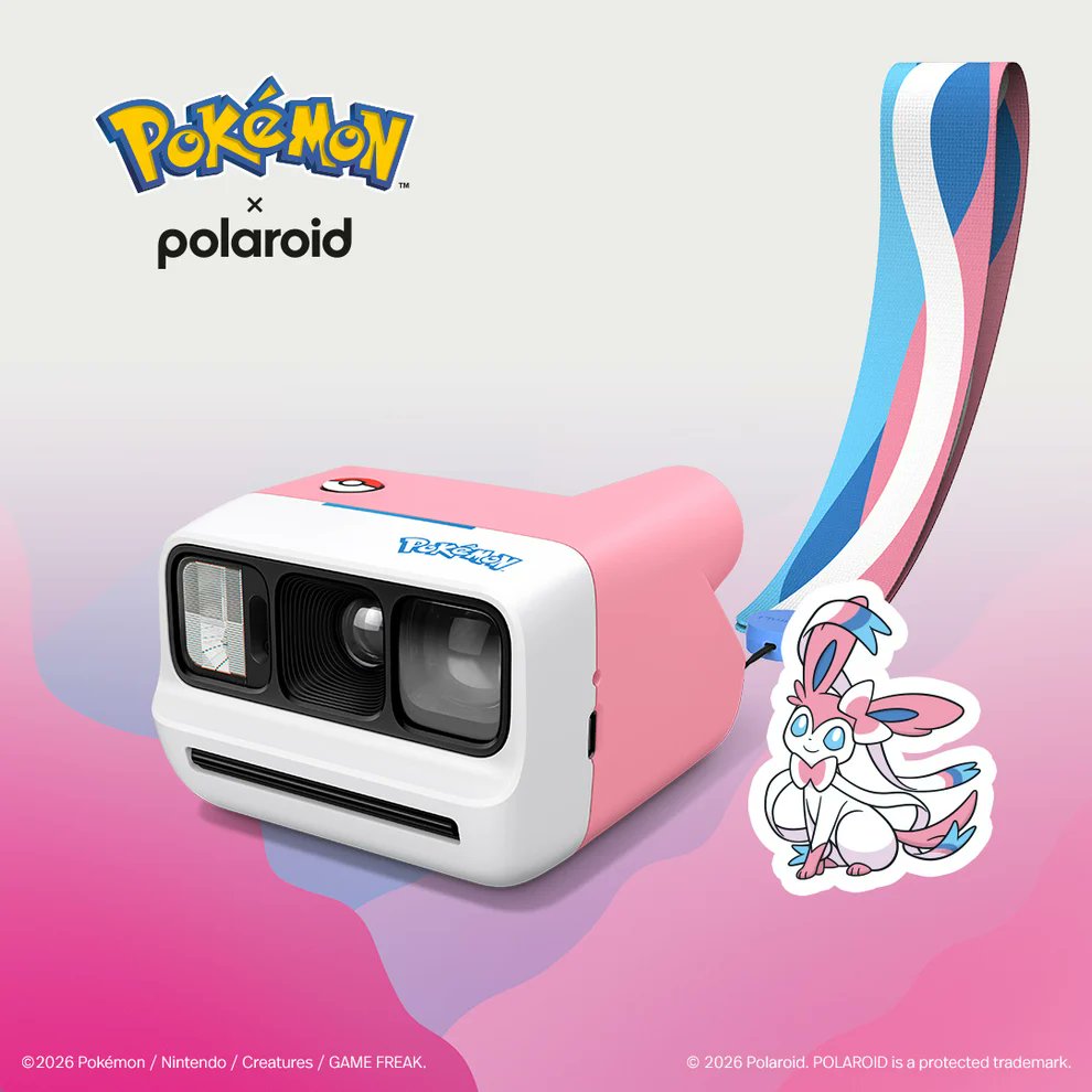 PokeGetInfoMain's tweet photo. 【ポケモン先着予約】
Amazonで「ポラロイド×ポケモン30周年」コラボ商品の先着予約受付開始

✅インスタントカメラ
①Polaroid Go 第3世代 ピカチュウ特別デザイン
https://t.co/IYs54NCN48

②Polaroid Go 第3世代 ニンフィア特別デザイン
https://t.co/ItvqashGif

③Polaroid Now 第3世代 ポケモンエディション
https://t.co/nkAy0H1i2l

✅Polaroid 日本公式ショップ
https://t.co/M3ADnrLYdR

✅ヨドバシ.com
https://t.co/VsY76j2Tfj

✅ビックカメラ.com
https://t.co/YBqyBpwQJx

#PR