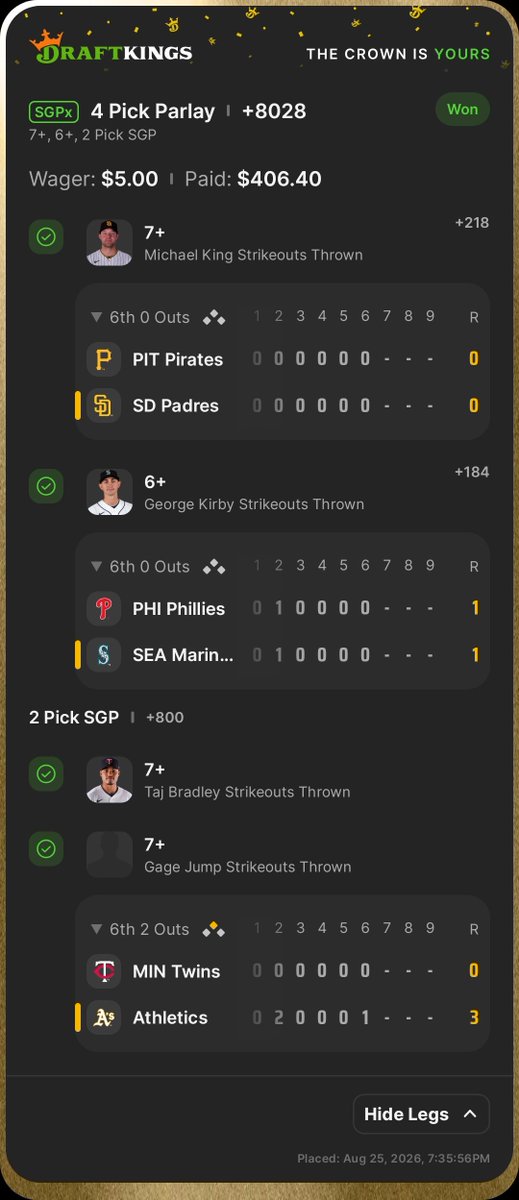 Mayhem_DE_69's tweet photo. I appreciate the looks I took strikeouts down for some guys! Thank you! @KasperMLB https://t.co/0Omzzj9xcg