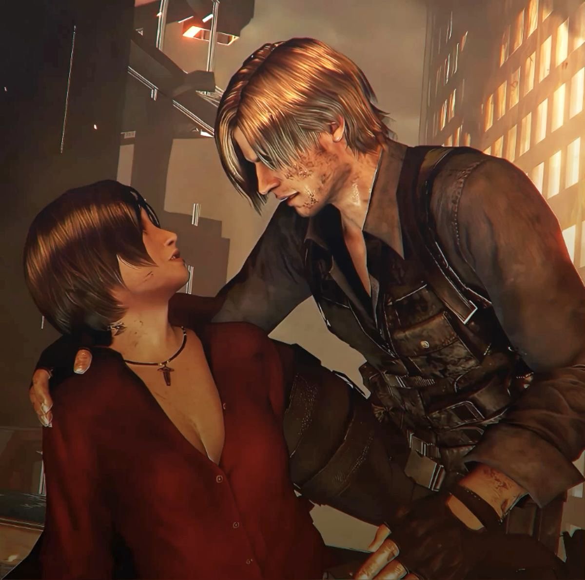 redlipsgunmetal's tweet photo. here to remind everybody that this is canon! he would die for this woman https://t.co/zbTzXsqNG7