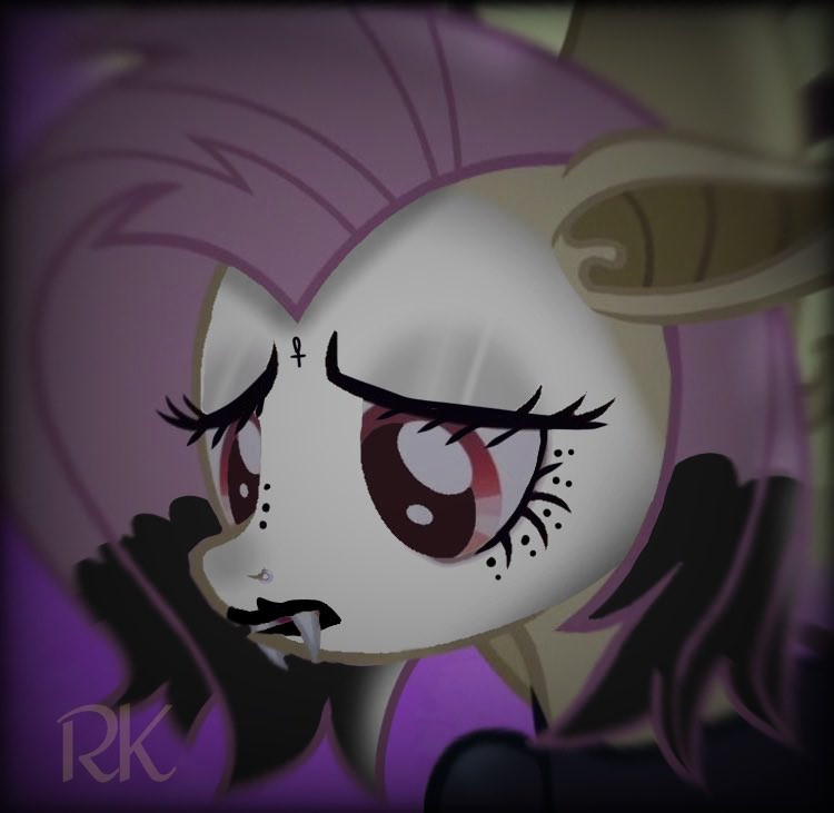 rottenkitsu's tweet photo. I decided to make an edit of Flutterbat for my pfp https://t.co/vJmxU3jkYo