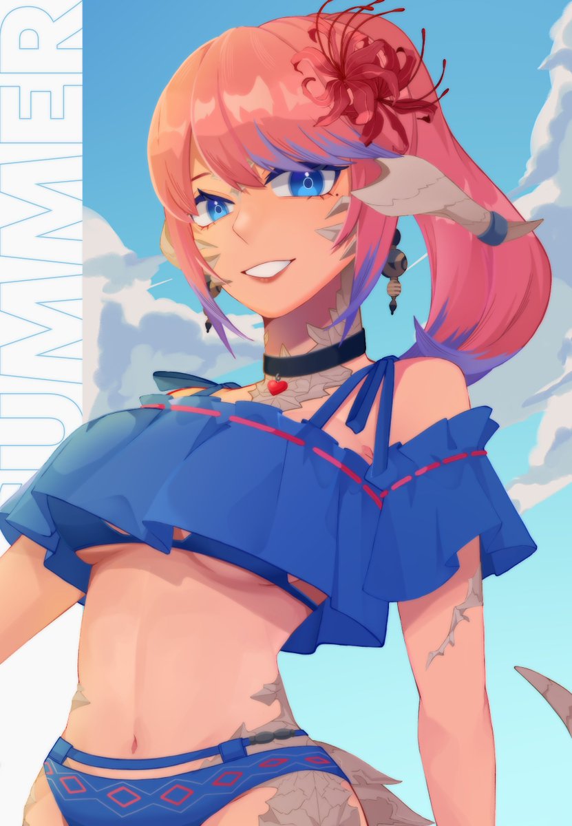bottlethu's tweet photo. Art trade with @Emperorstime!!!
Best girl Ione 🦎🩷 https://t.co/eurpSXEFRq