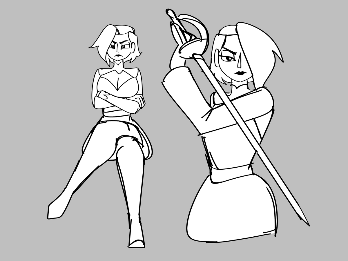 WorkShaper's tweet photo. doodling her https://t.co/jUACBfotky
