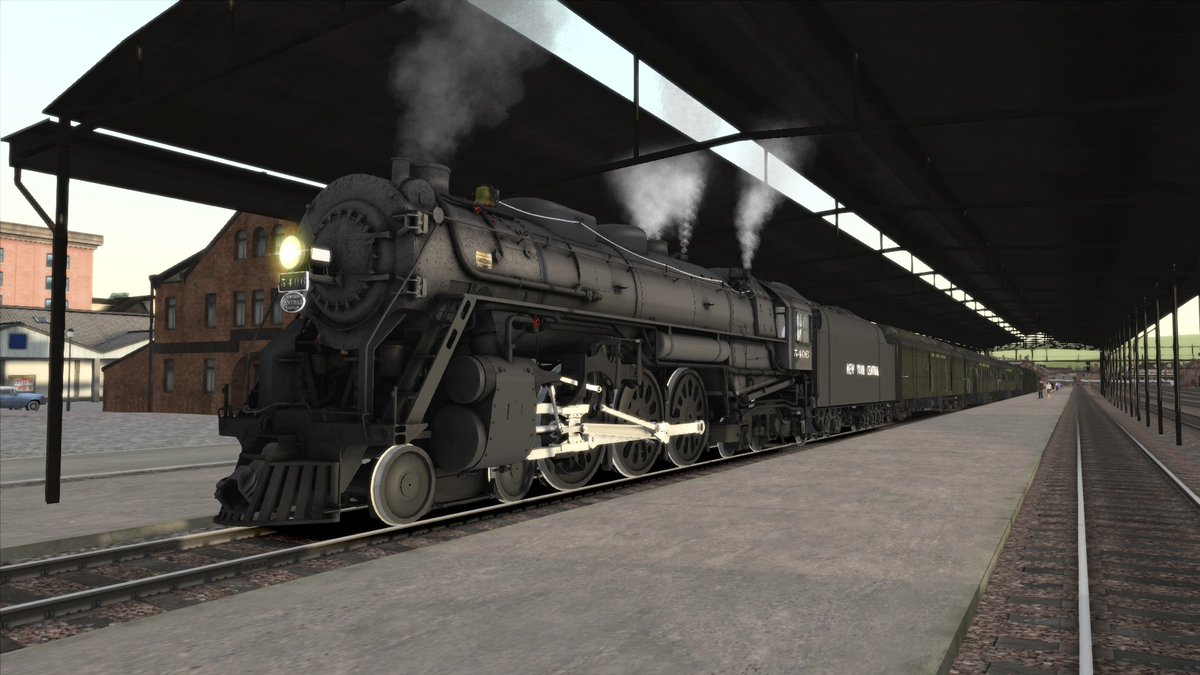 Lukelovestrains's tweet photo. Got to play with a New York Central J3a Hudson in Train Simulation Classic yesterday. I love the NYC Hudson!!!!! #NewYorkCentral #TrainSimulationClassic #1940s https://t.co/8q2mNWO4Mf
