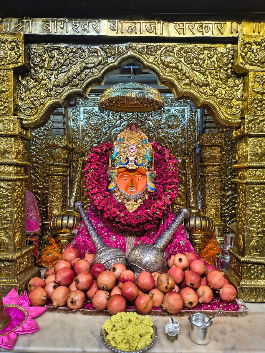 bageshwardham's tweet photo. दिव्य दर्शन श्री बाला जी सरकार
श्री बागेश्वर धाम सरकार ग्राम गढ़ा (मध्यप्रदेश)
26-08-2026
#bageshwardham
#bageshwardhamsarkar
#divyadarshan
#balaji https://t.co/mS11TBC4lw