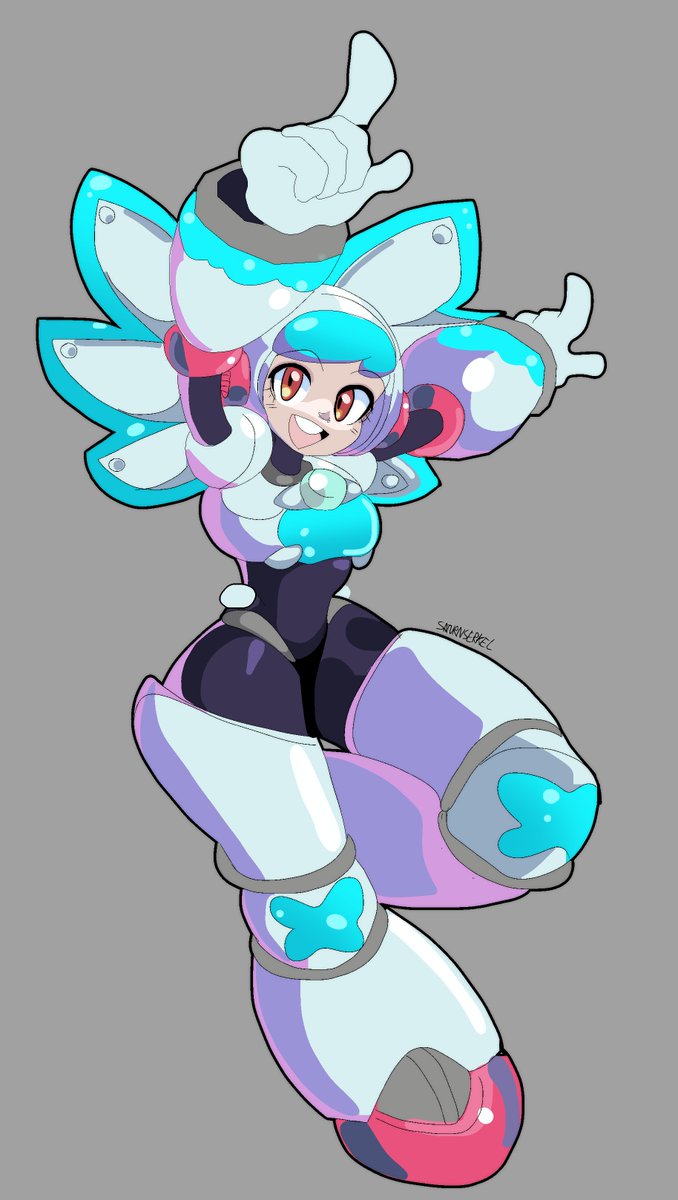 SaturnSerkel's tweet photo. twinkle girl!

#megaman https://t.co/cJiHyItUyf