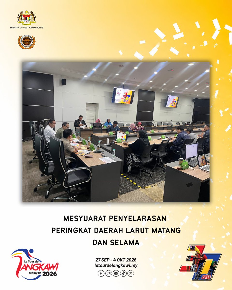 LTdL2026's tweet photo. MESYUARAT PENYELARASAN PERINGKAT DAERAH LARUT MATANG DAN SELAMA

#KitaSemuaTeamMAS
#LTdL2026
#30YearsAndThriving
#ChampionRising
#RiseToWin https://t.co/VM6Yrl6WPe